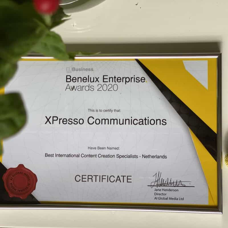 Xpresso-Communications-wins-Award-International-Best-Content-Specialists-2020