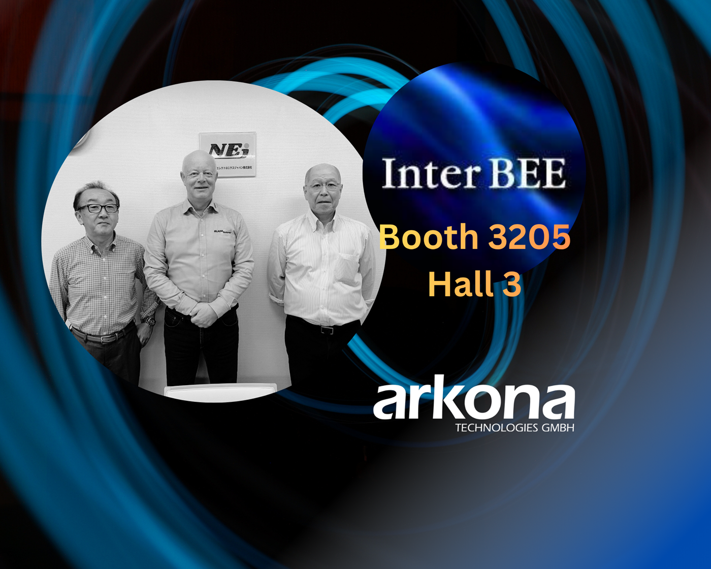 network-electronic-japan-business-partner-arkona-technologies-interBEE-2025